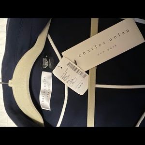 Brand new Charles Nolan Navy Blazer